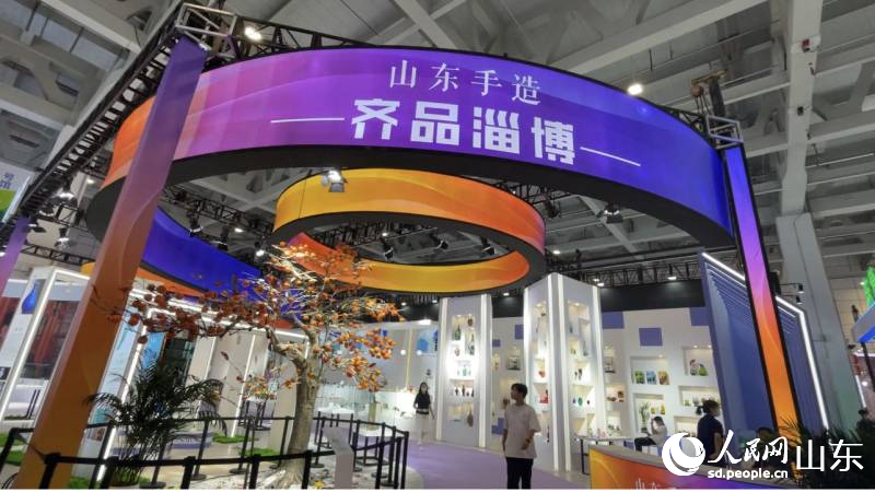 淄博展區(qū)主入口。喬姝攝