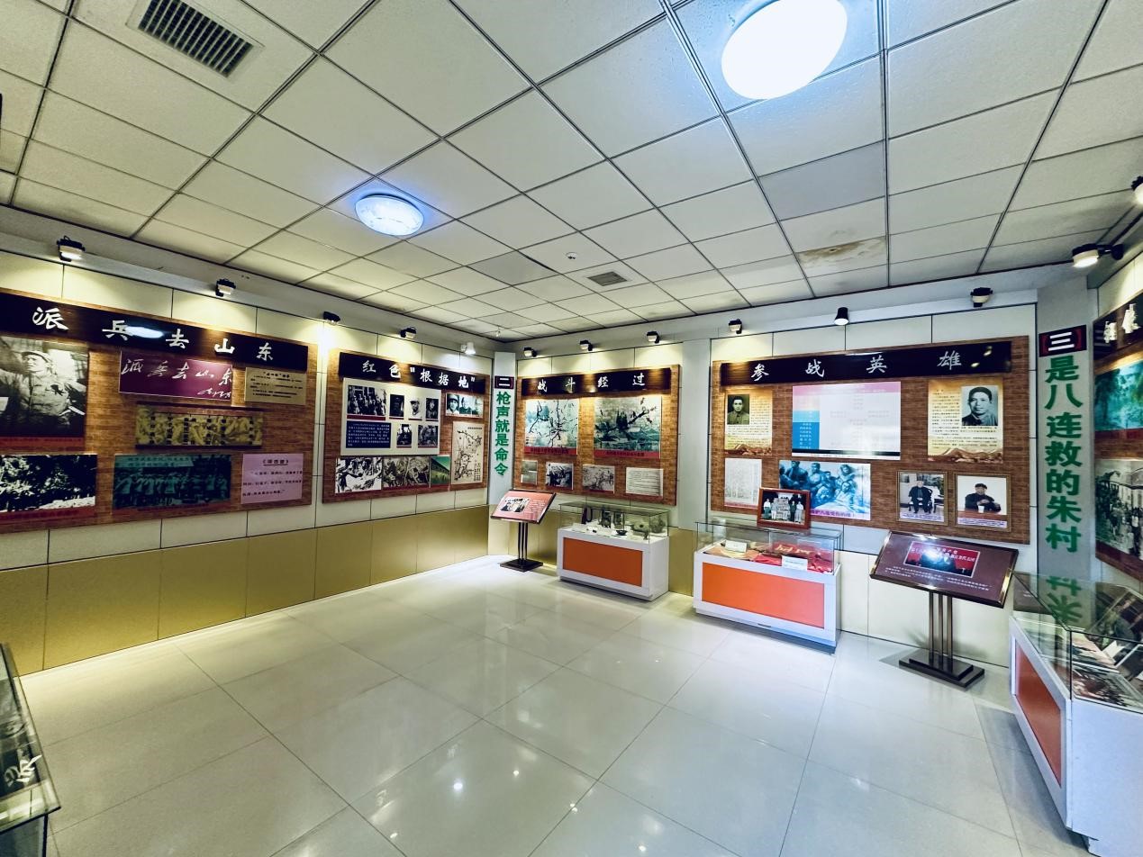 鋼八連朱村紀(jì)念館館內(nèi)。王朔 攝