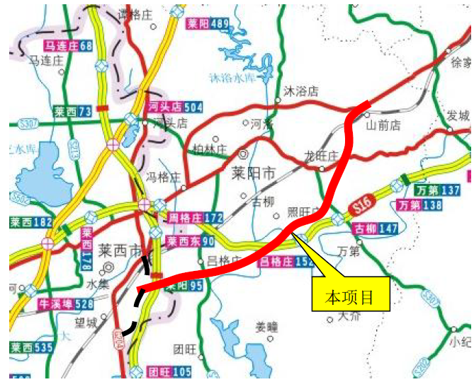 G204國道項目規(guī)劃圖