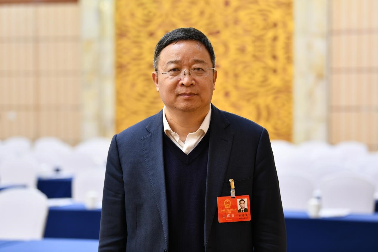 山東省人大代表張貴民。受訪者供圖。