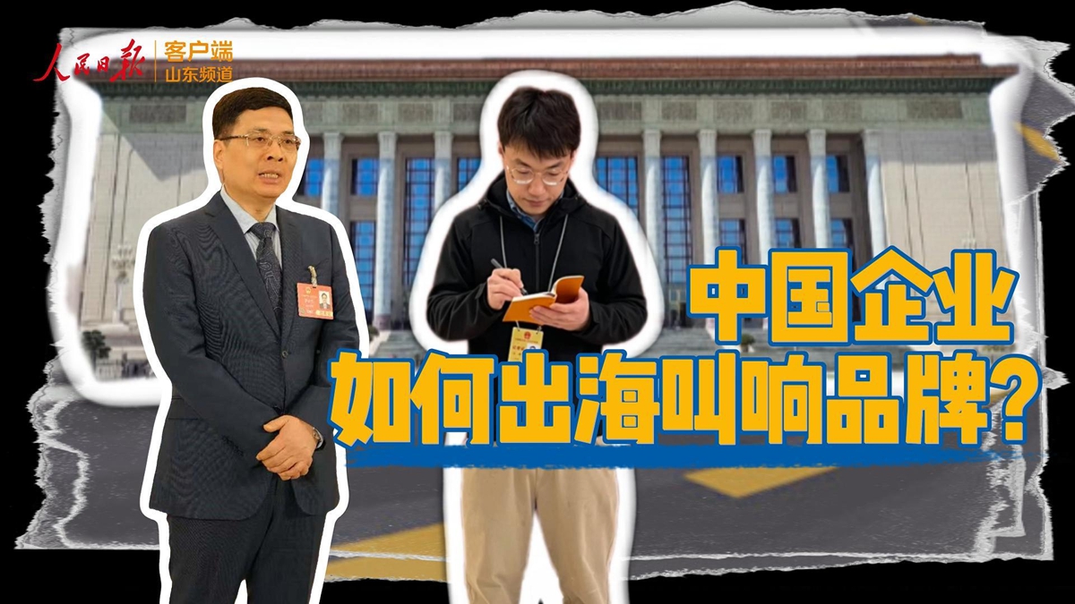 人民日報記者對話周云杰代表：中國企業(yè)如何出海叫響品牌？