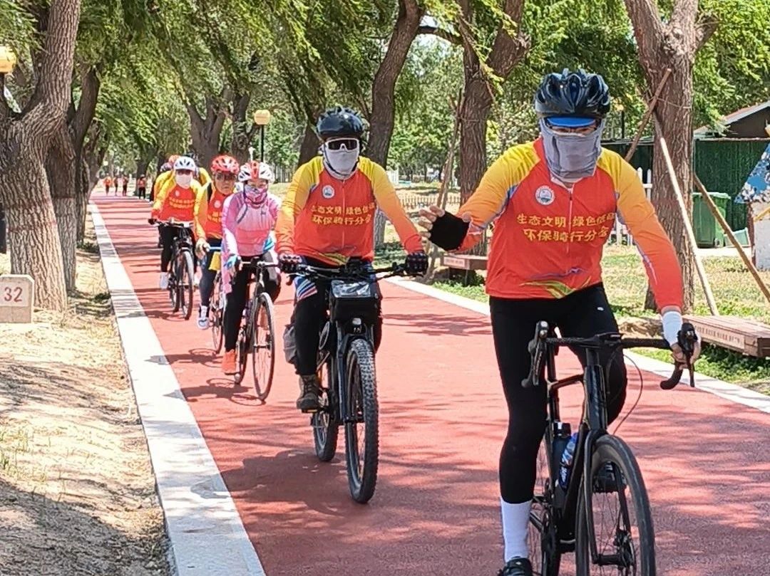 淄博：沿黃河畔車輪丈量，綠色守護正當時