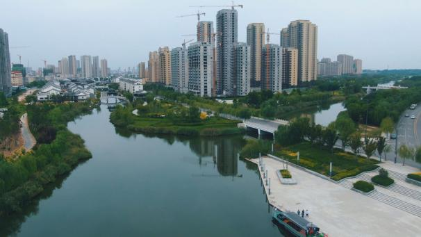 入湖河流樂城河治理后