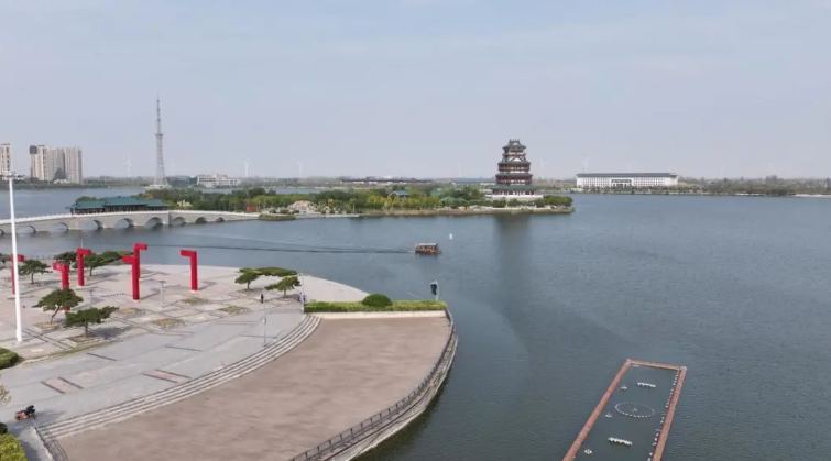 文亭湖美景
