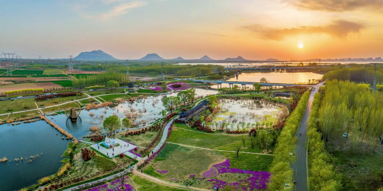 大沙河（大束段）美景