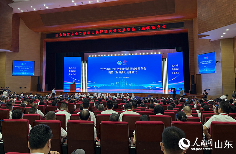 第二屆臨商大會(huì)開幕式。人民網(wǎng)記者 劉祺攝