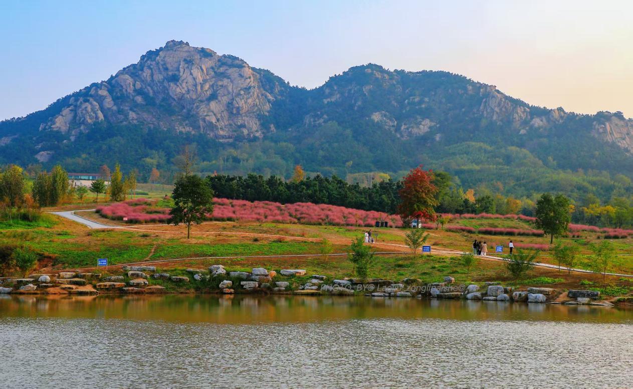 遠(yuǎn)處層林盡染，正是出游賞景的好時節(jié)。劉宗麗 攝