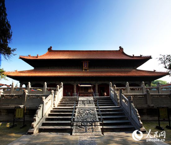 孔廟大成殿。人民網(wǎng)記者 王天樂攝