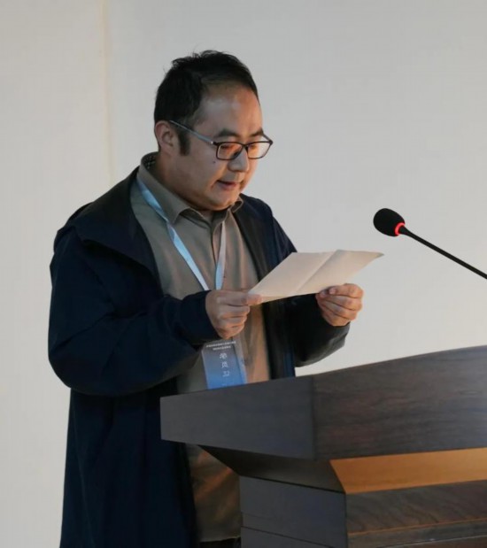 國(guó)家文物進(jìn)出境審核云南管理處李明鋮發(fā)言。